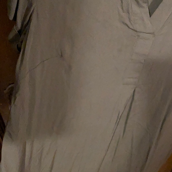 H&M Olive Green Dress Women’s Medium - Picture 4 of 4